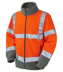 LEO WORKWEAR HARTLAND ISO 20471 Cl 3 Fleece Jacket